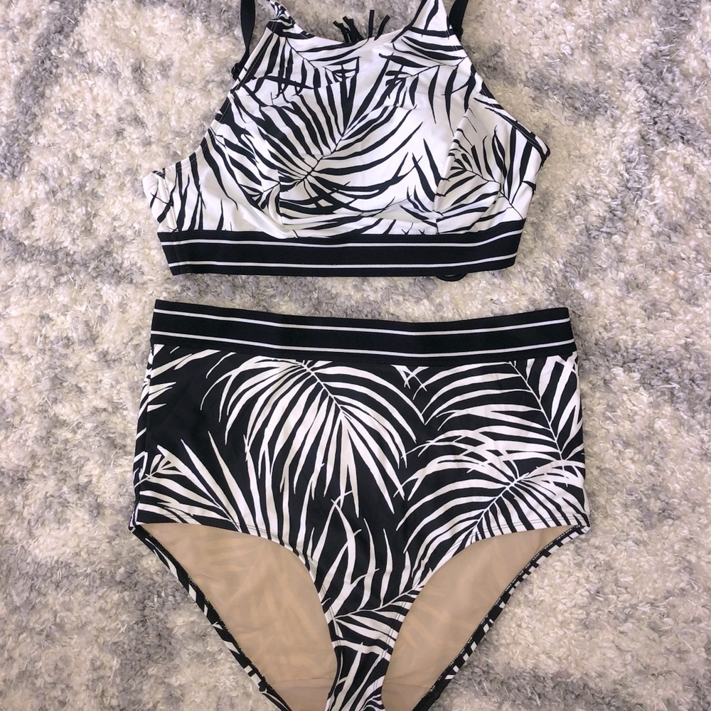 Plus Size Two Piece Swimsuit